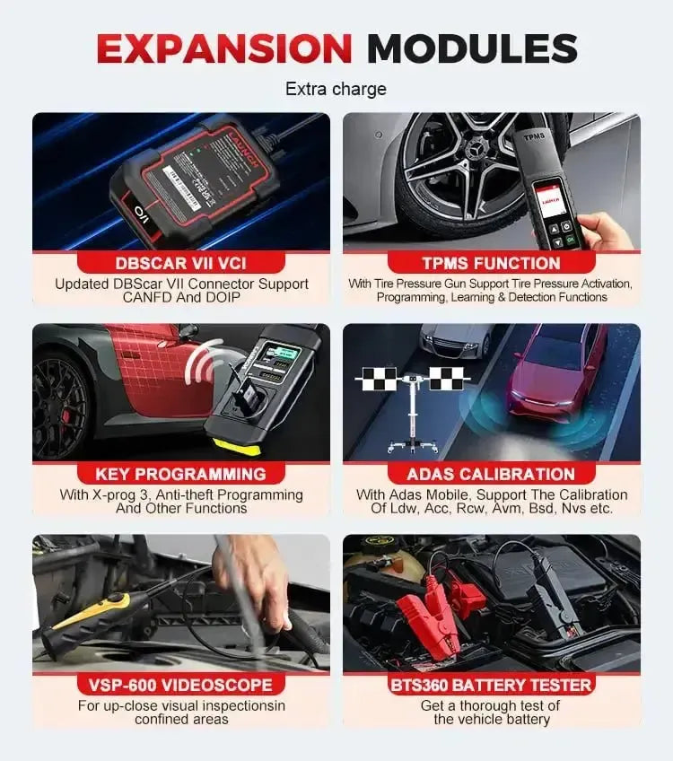 Launch X-431 Pro3 Apex | Appareil de diagnostic | Voiture