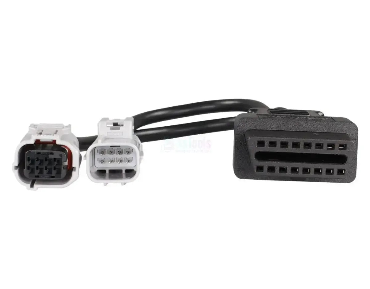 OBDSTAR (M048) | Câble adaptateur Aprilia 8+8 broches OBD – 16 broches OBD2 | Moto