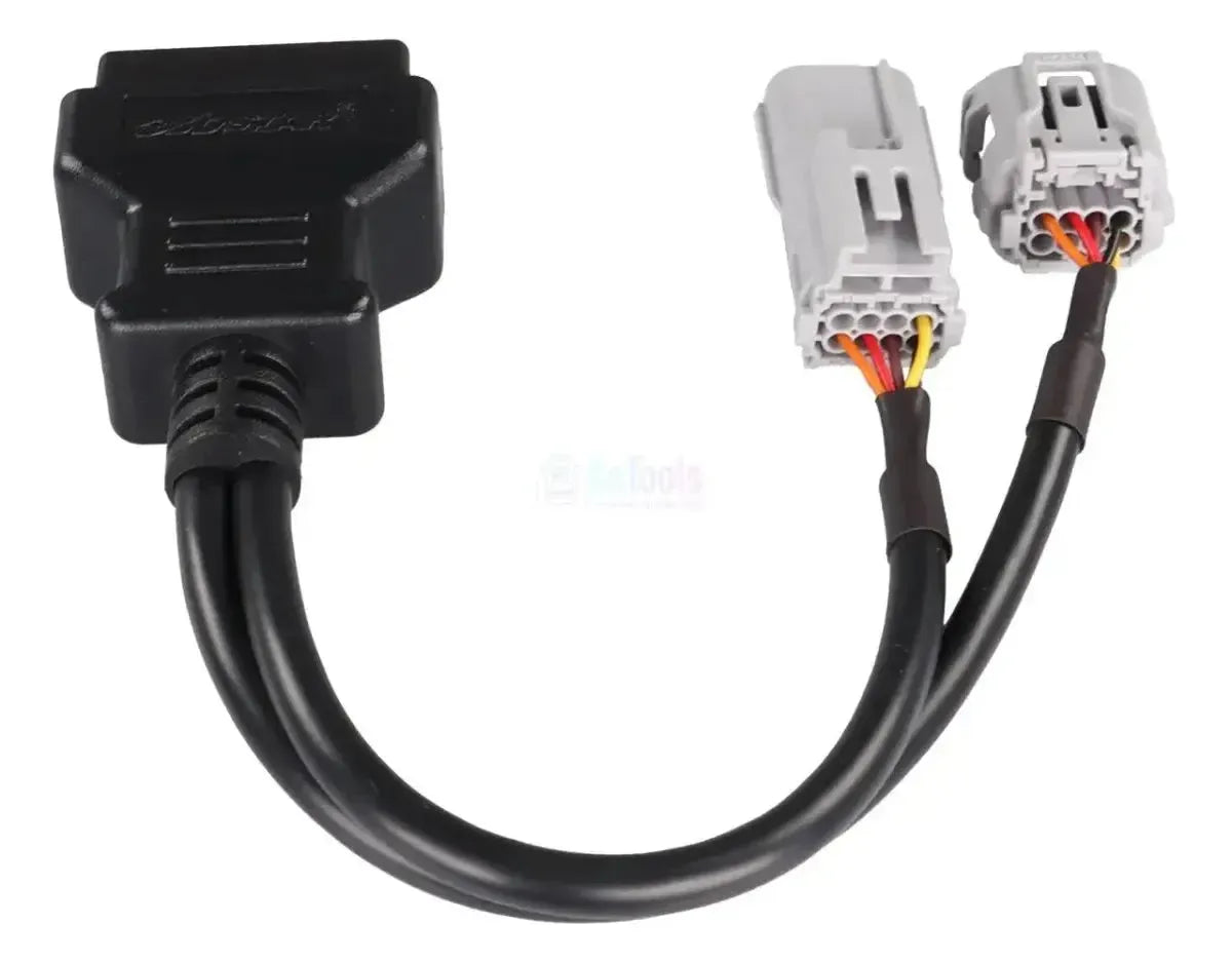 OBDSTAR (M048) | Câble adaptateur Aprilia 8+8 broches OBD – 16 broches OBD2 | Moto