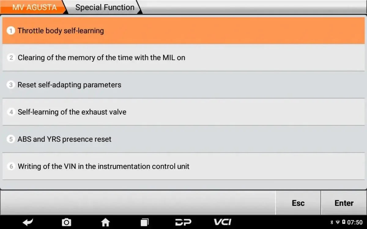 OBDSTAR IScan MV Agusta | Appareil de diagnostic | Moto