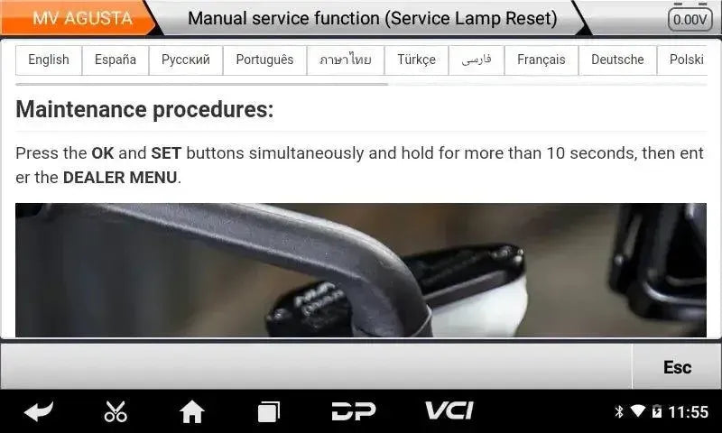 OBDSTAR IScan MV Agusta | Appareil de diagnostic | Moto