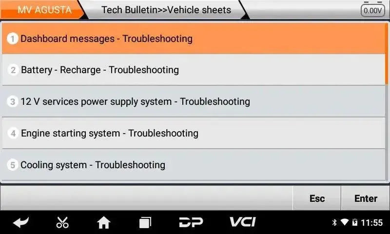 OBDSTAR IScan MV Agusta | Appareil de diagnostic | Moto