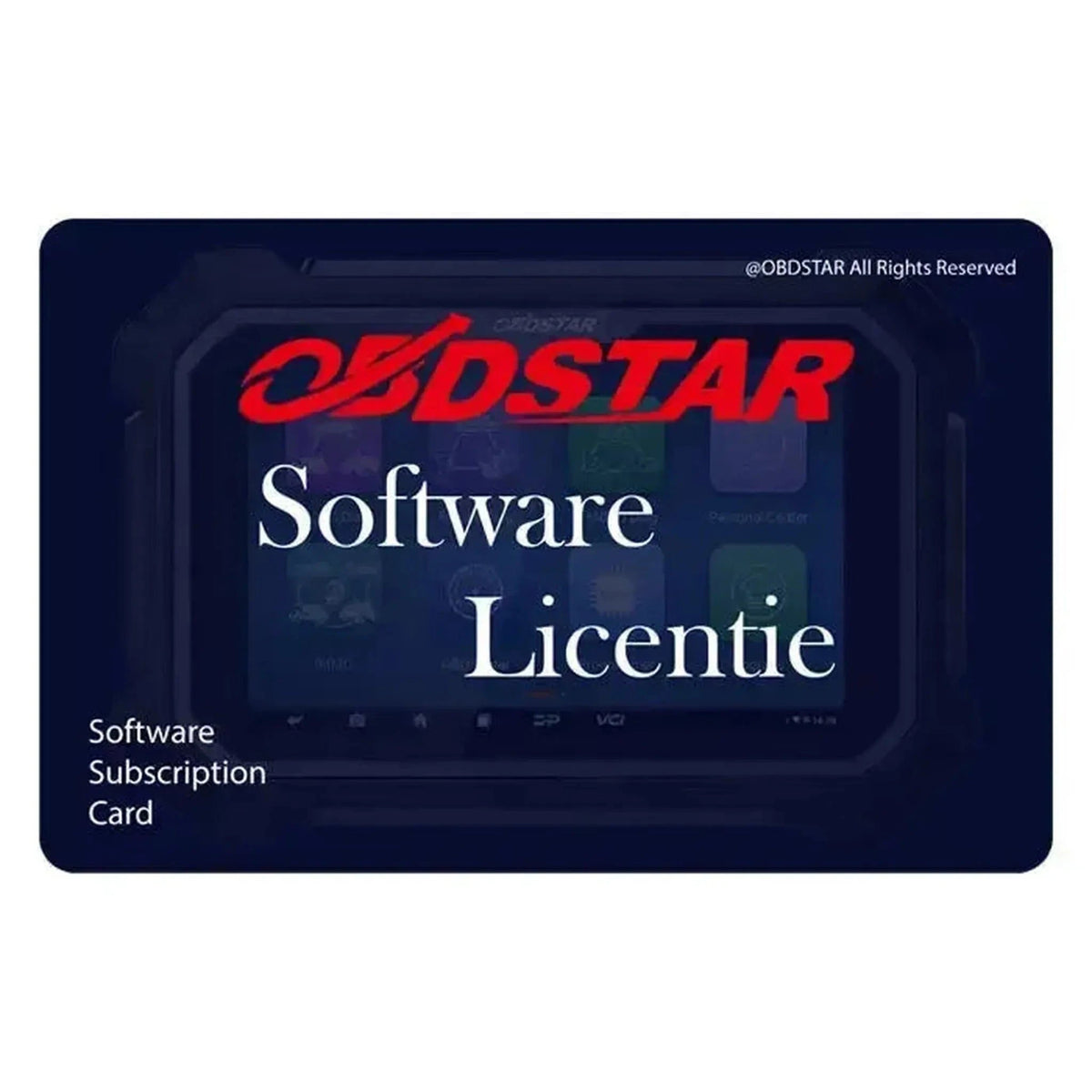 OBDSTAR IScan Pro Yanmar (Marine) | Licence de mise à jour