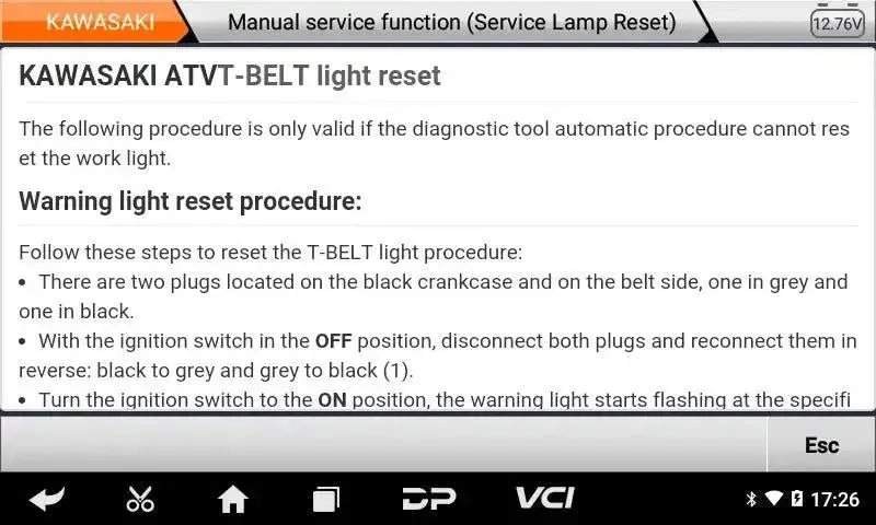 OBDSTAR MS50 Basic | Appareil de diagnostic | Snorfiets/Moto
