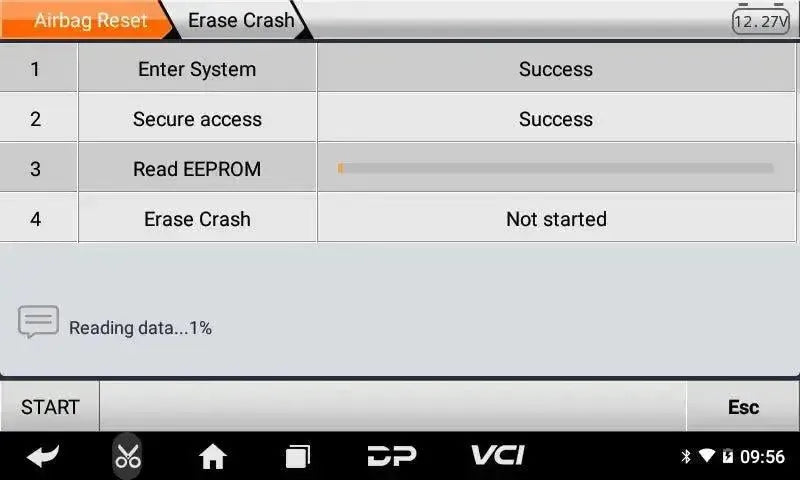 OBDSTAR P50 | Programmeur de données d'accident