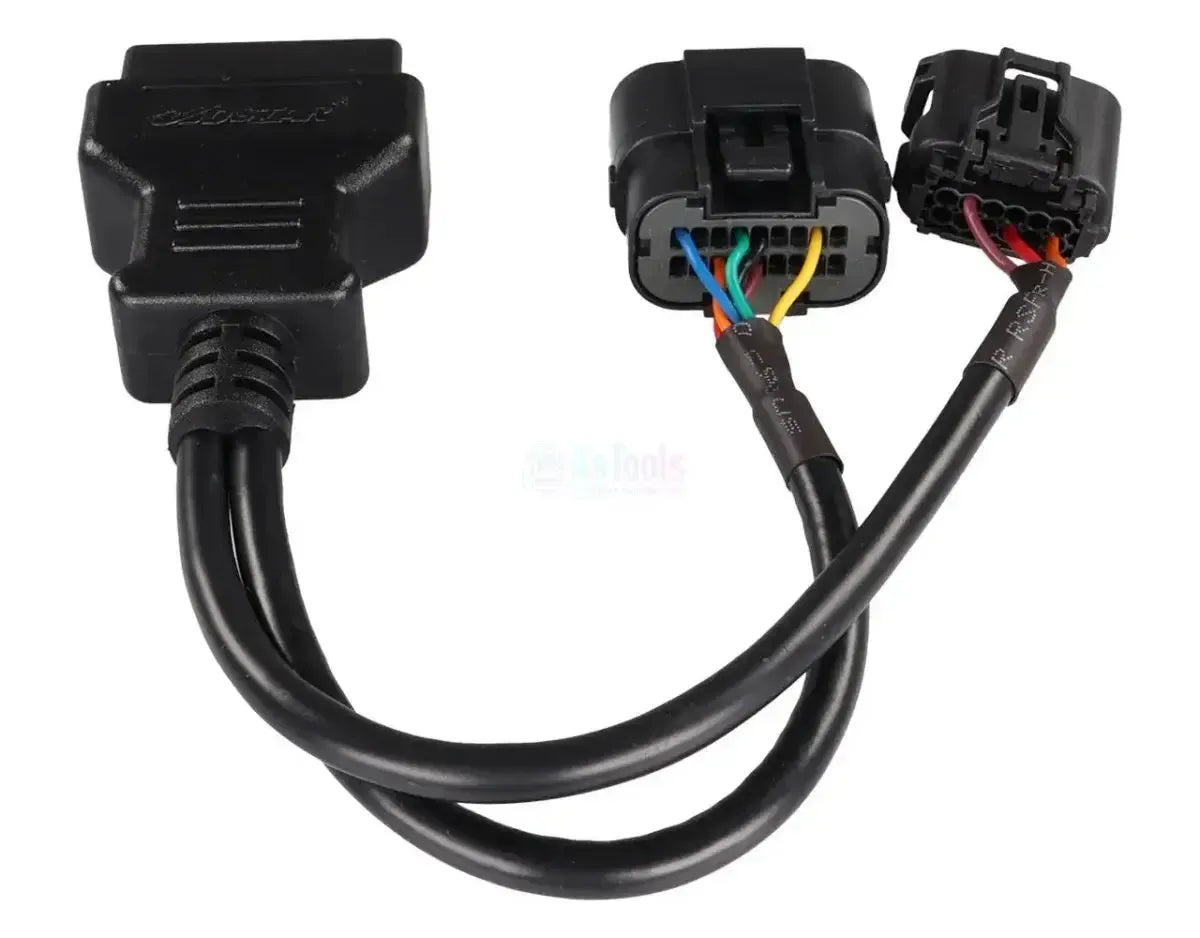OBDSTAR (M054) | Suzuki/Yamaha 12+18 broches IMMO – 16 broches OBD2 Câble adaptateur | Moto