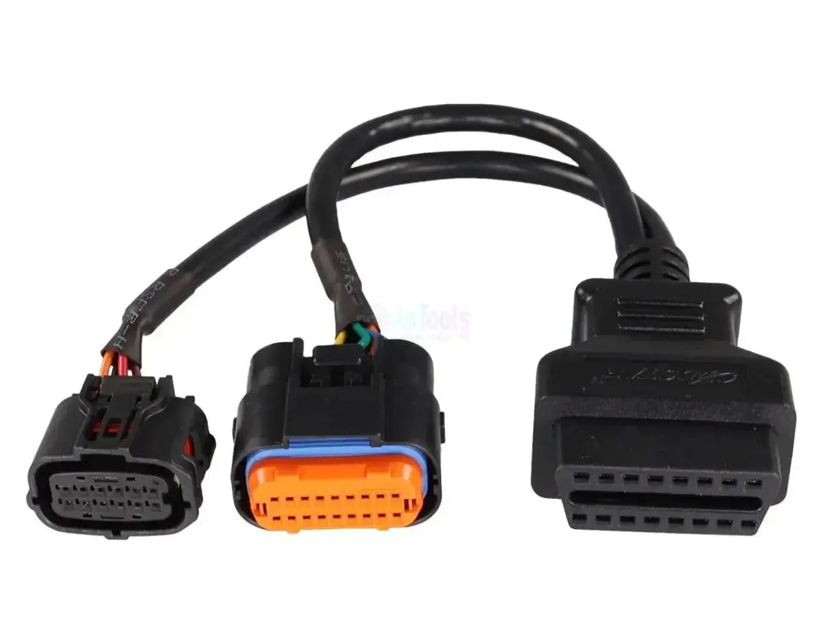 OBDSTAR (M054) | Suzuki/Yamaha 12+18 broches IMMO – 16 broches OBD2 Câble adaptateur | Moto