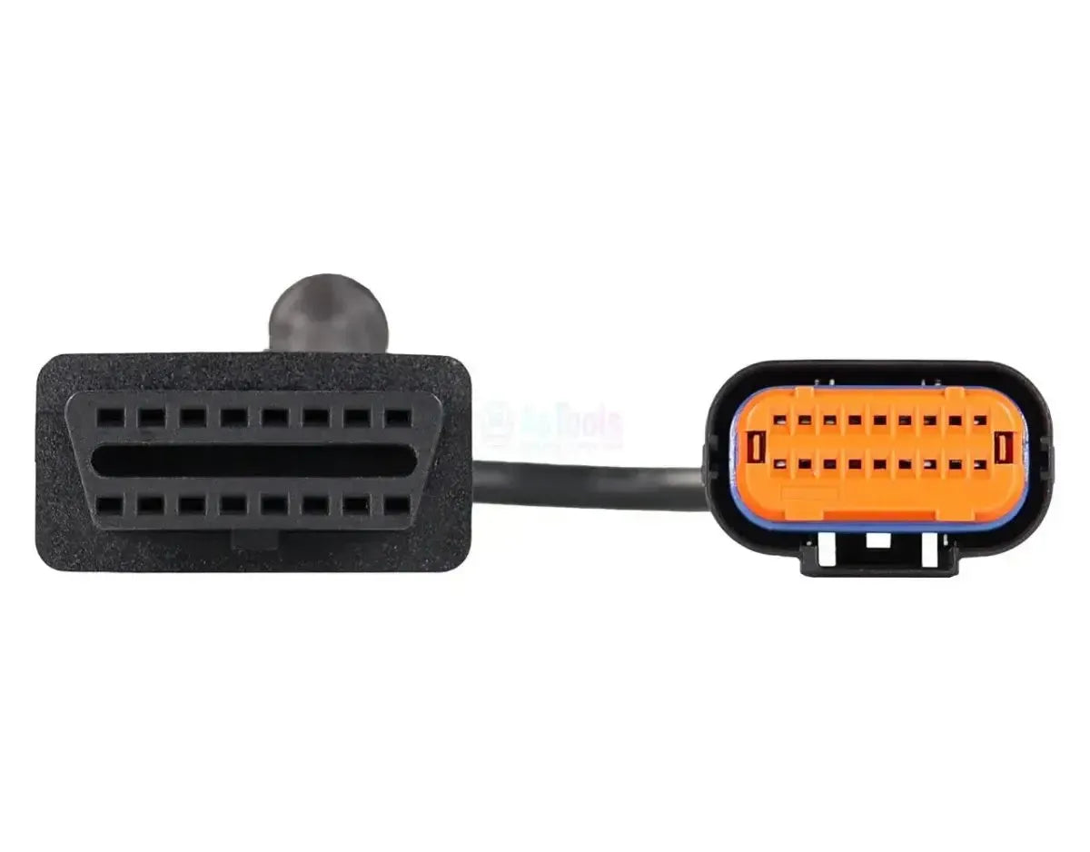 OBDSTAR (M070) | Tohatsu ECU 18 broches – Câble adaptateur 16 broches OBD2 | Bateau à moteur