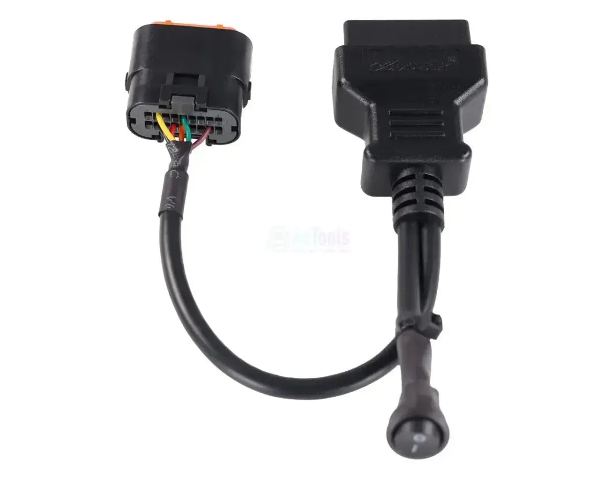 OBDSTAR (M070) | Tohatsu ECU 18 broches – Câble adaptateur 16 broches OBD2 | Bateau à moteur
