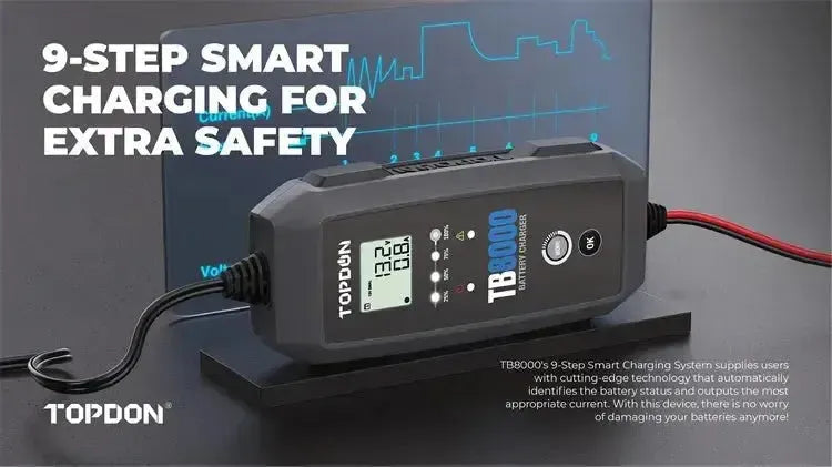 Topdon TB8000 | Chargeur d’entretien