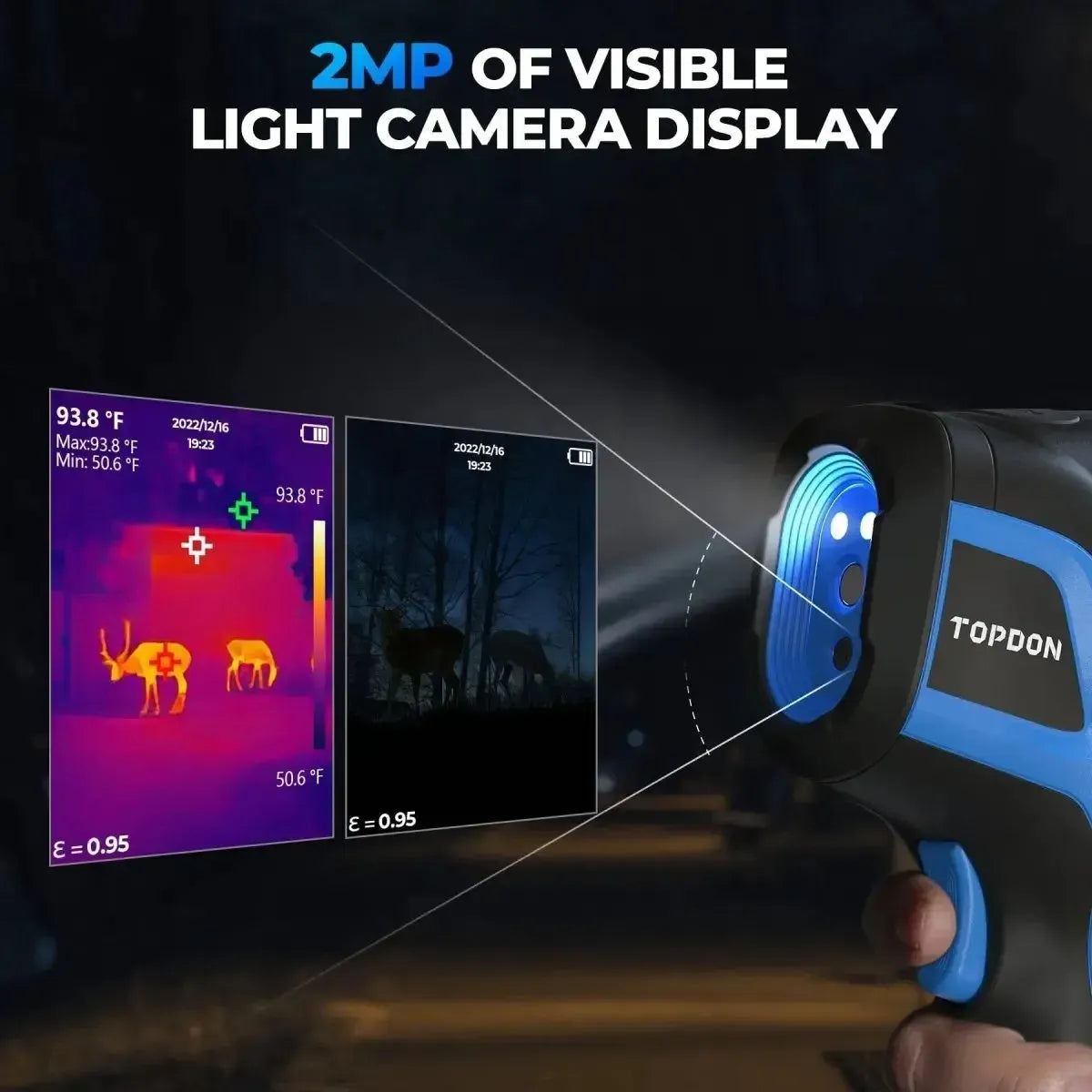 Topdon TCView TC005 | Caméra thermique