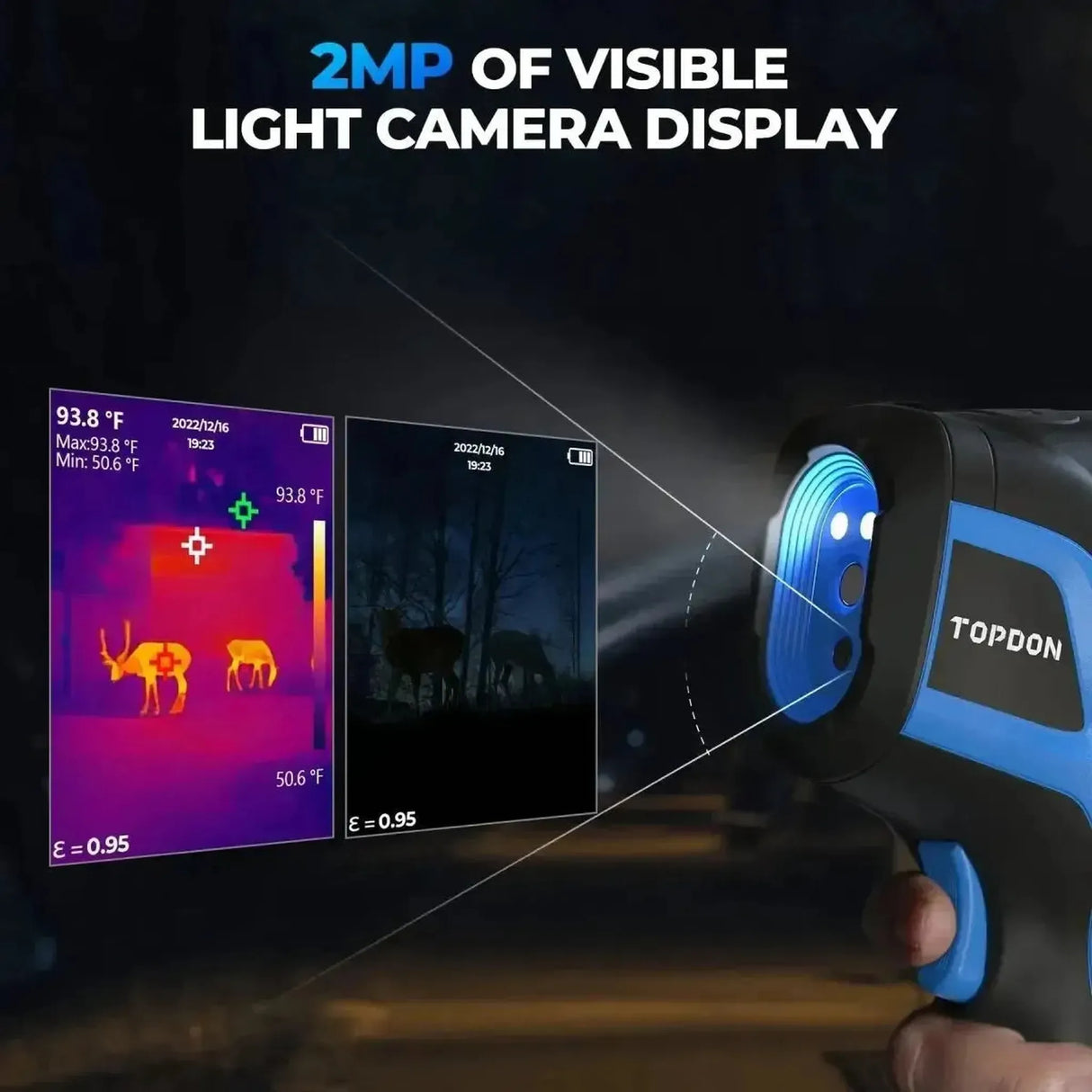 Topdon TCView TC005 | Caméra thermique