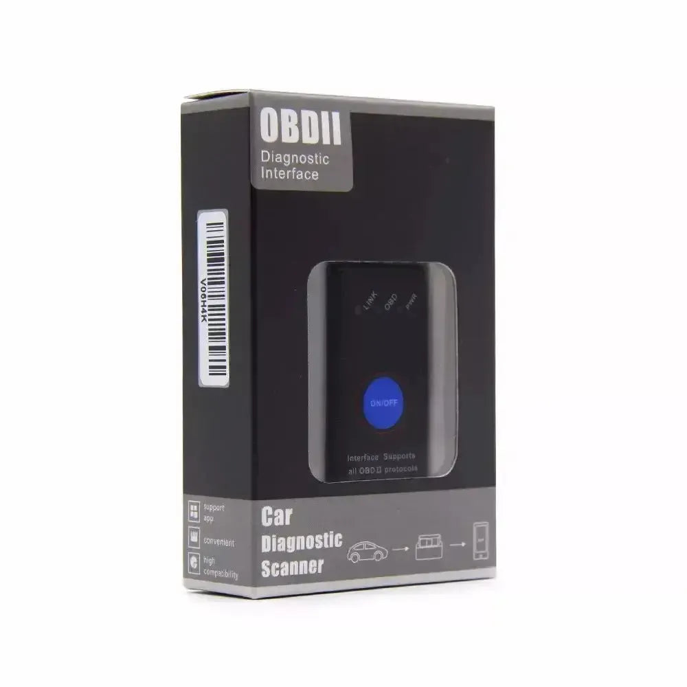 Interface Bluetooth 4.0 ELM327 Universelle avec Bouton Marche/Arrêt