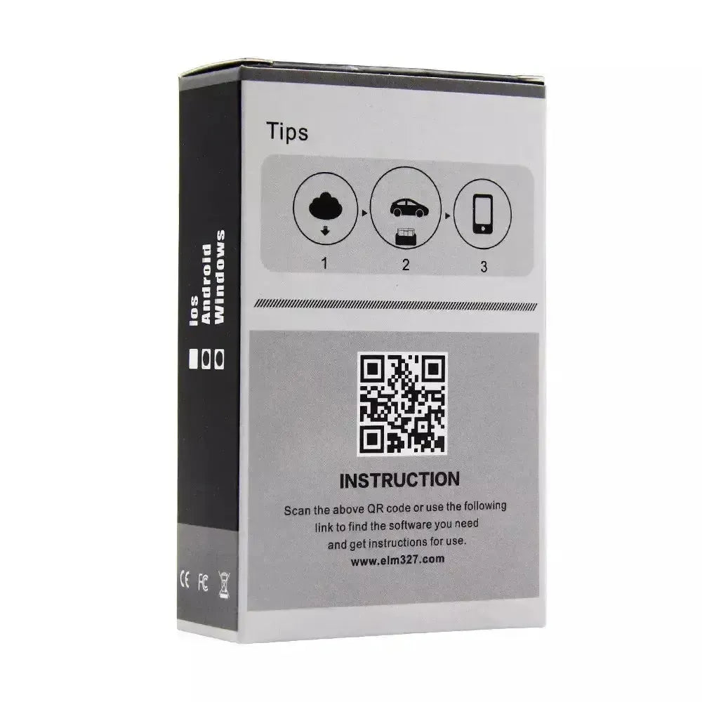 Interface Bluetooth 4.0 ELM327 Universelle avec Bouton Marche/Arrêt