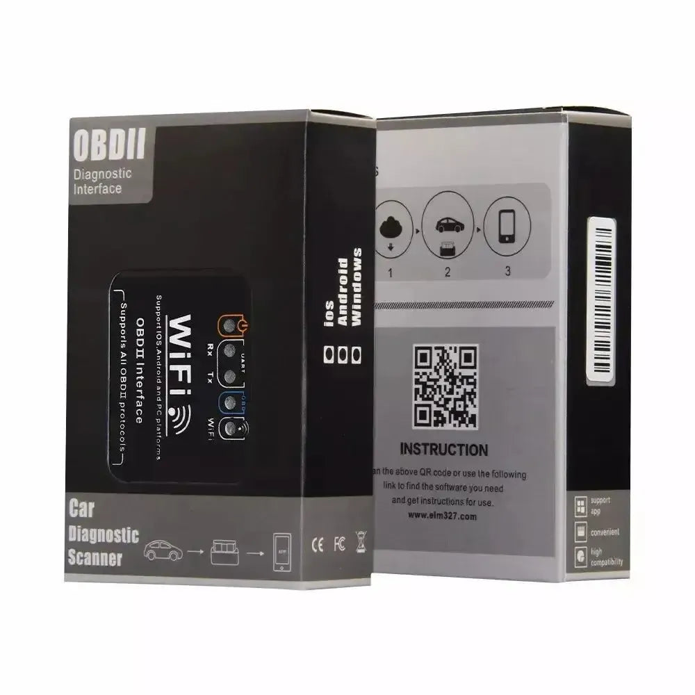 Interface WiFi ELM327 Universelle avec Indicateur