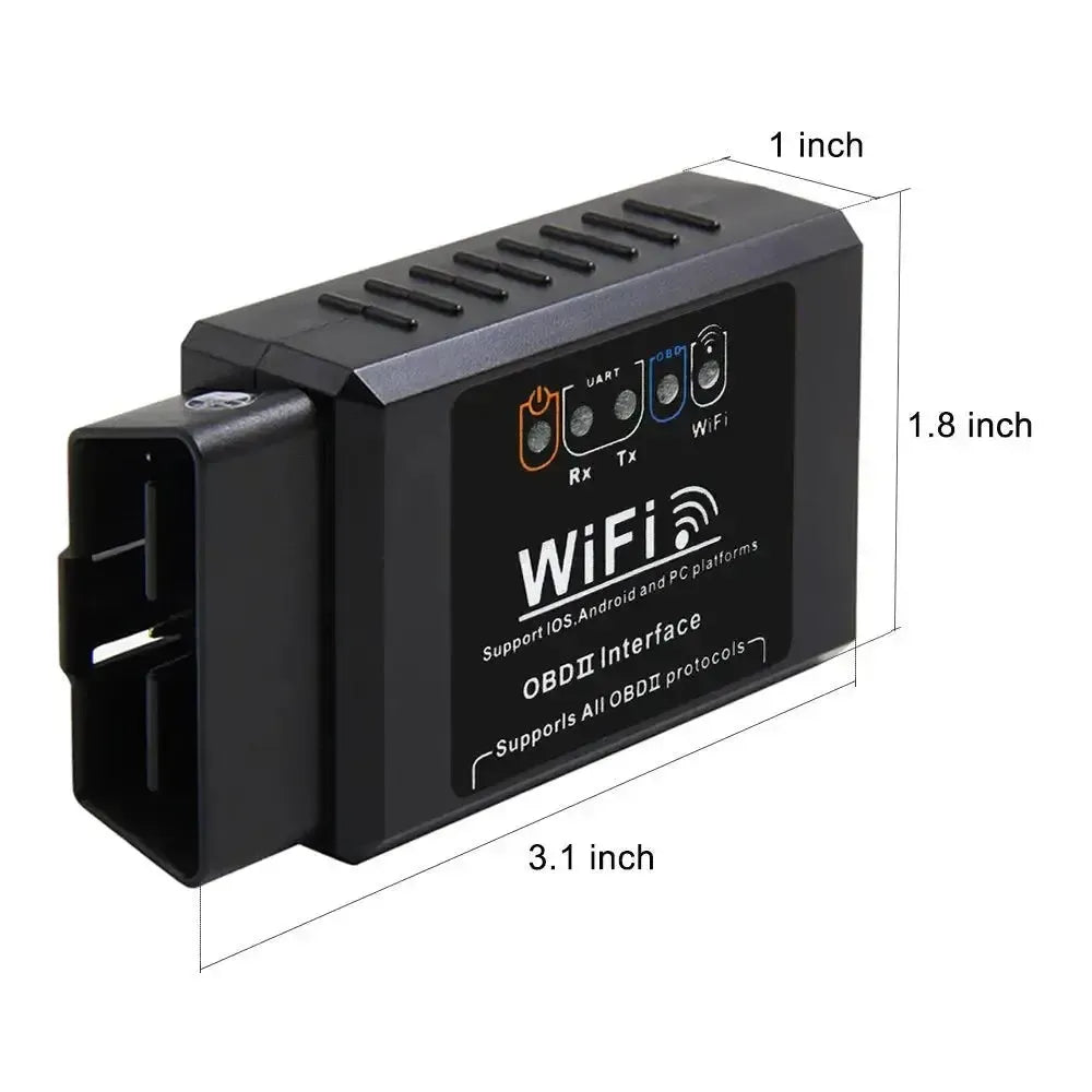 Interface WiFi ELM327 Universelle avec Indicateur