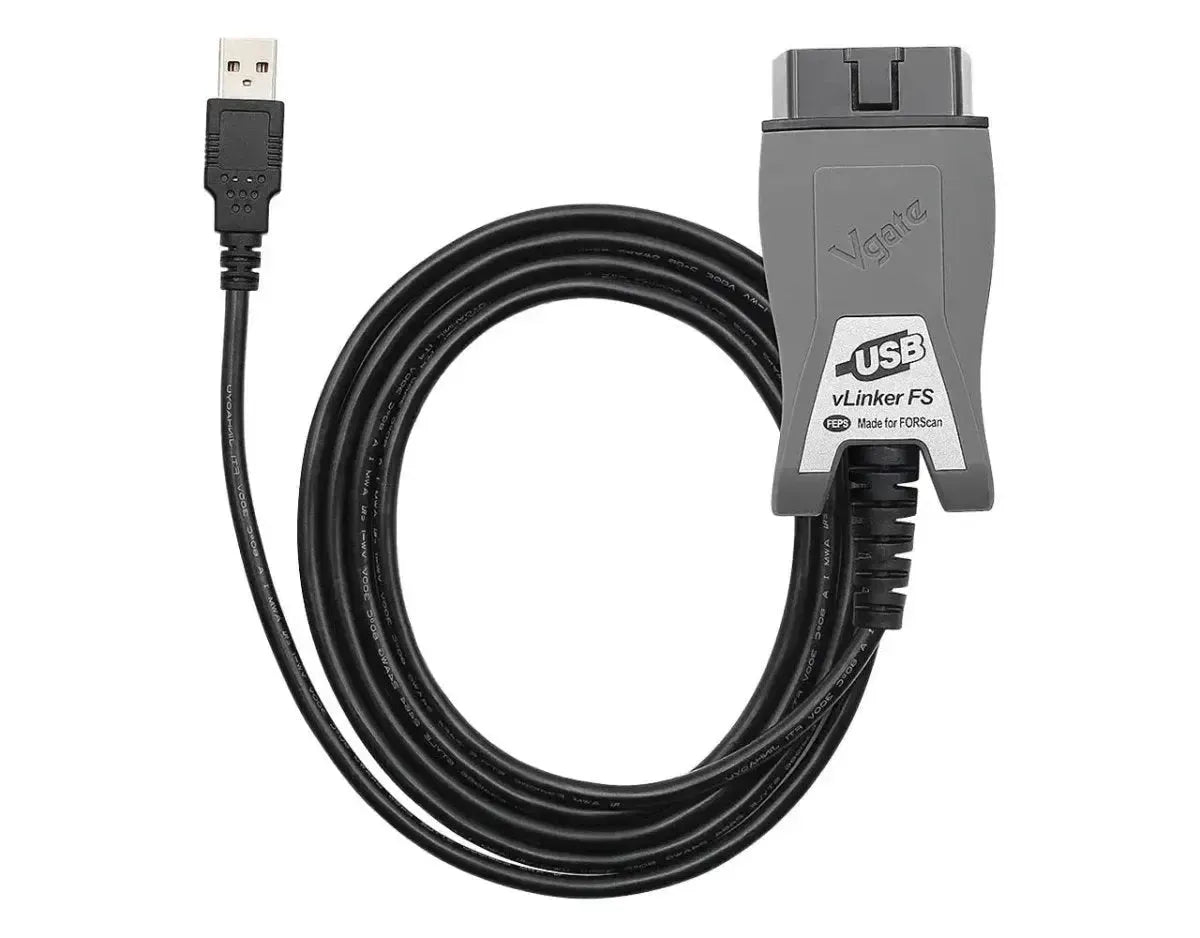 Vgate VLinker HS/MS-CAN OBD2 - câble d'interface USB