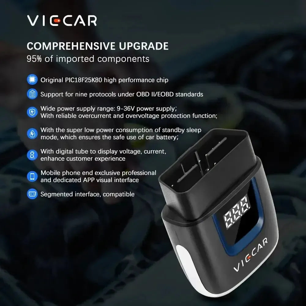 Viecar VP001 | Interface ELM327 (Bluetooth 4.0)