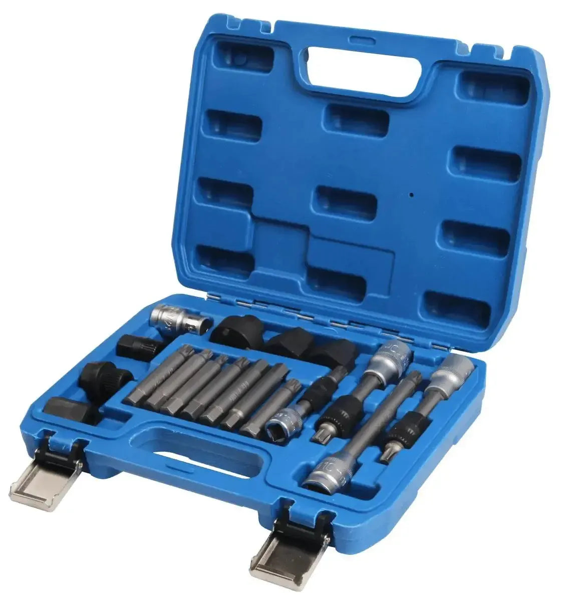 VT01318 | Ensemble de poulies à roue libre pour dynamo (18 pièces)