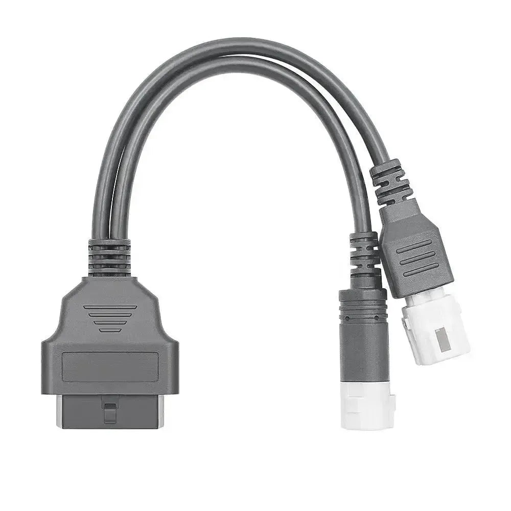 Yamaha 3+4-pins OBD – 16-pins OBD2 Câble adaptateur | Moto
