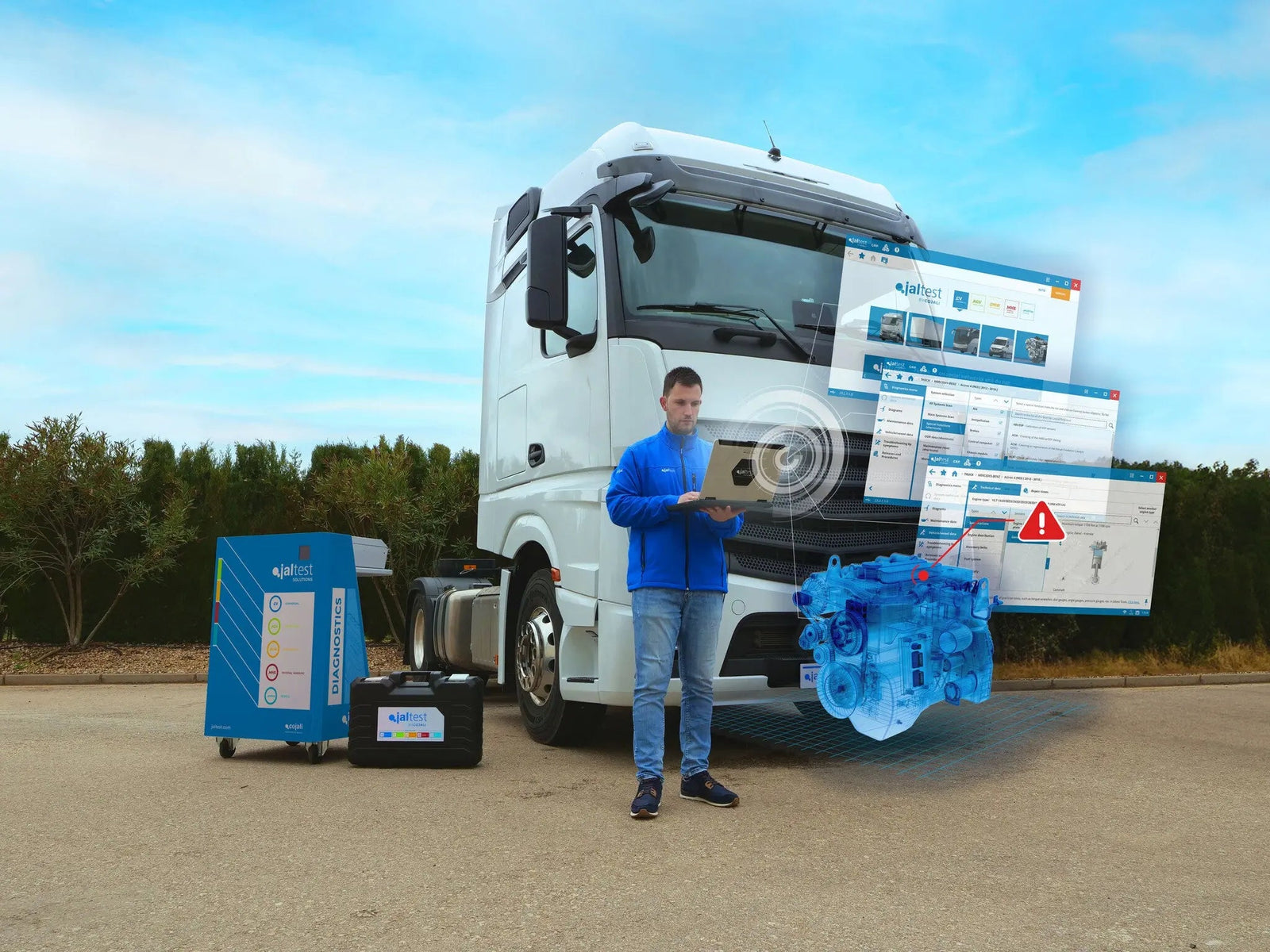 Jaltest CV (Commercial Vehicles) Uitleesapparaat - AsTools