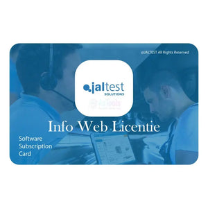 Jaltest Info Web Licentie