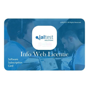 Jaltest Info Web Licentie