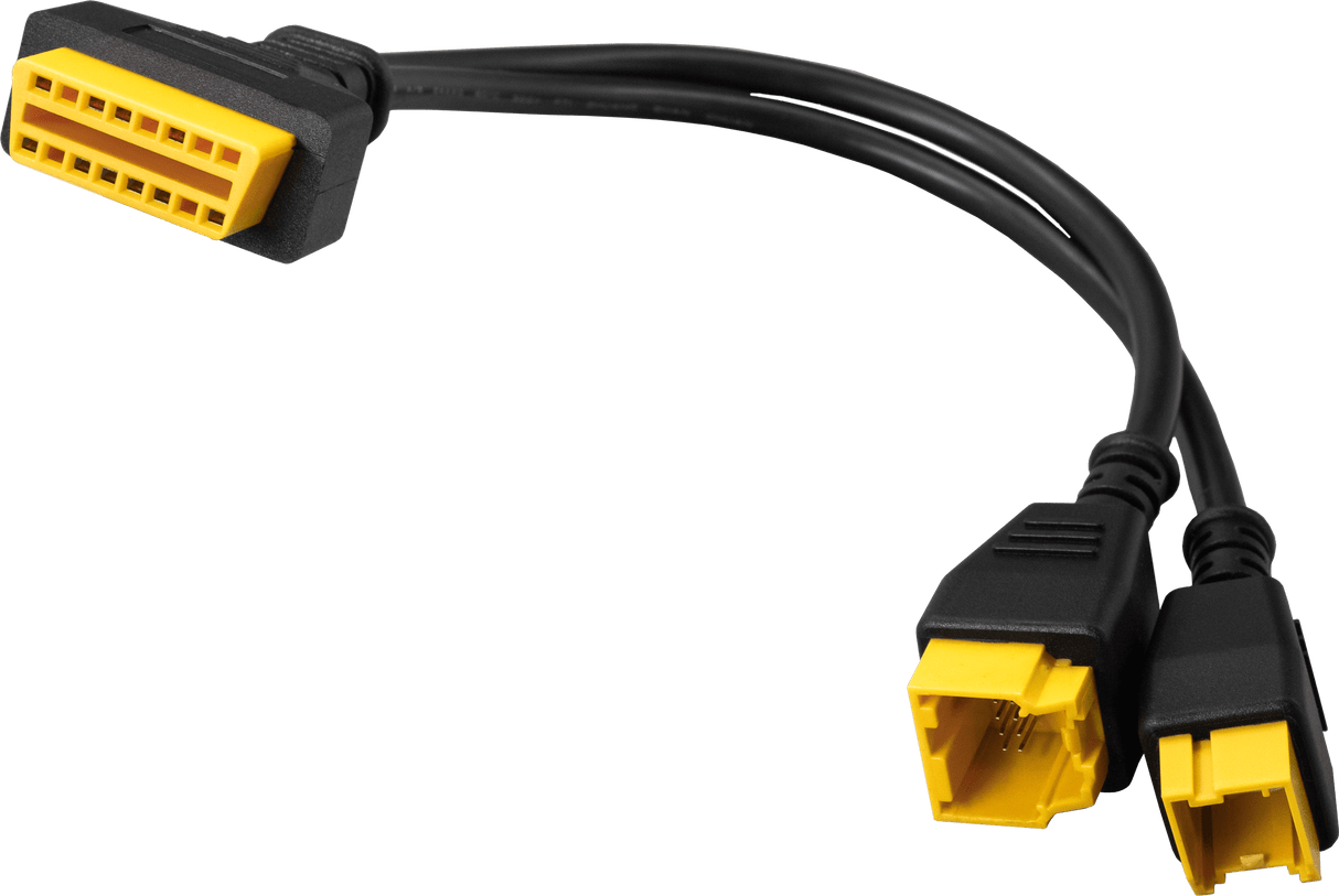 CarLabImmo | FCA 12+8 broches SGW - 16 broches OBD2 Câble adaptateur | Voiture particulière