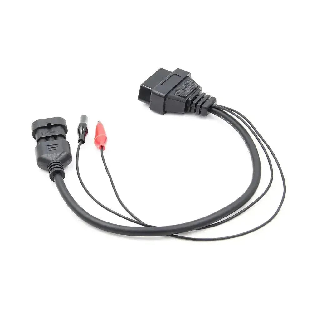 Câble adaptateur Alfa Romeo/Fiat/Lancia 3 broches vers 16 broches OBD2 – Voiture particulière
