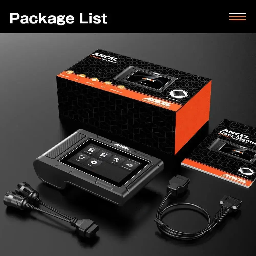 Ancel HD3100 Camion Appareil de diagnostic