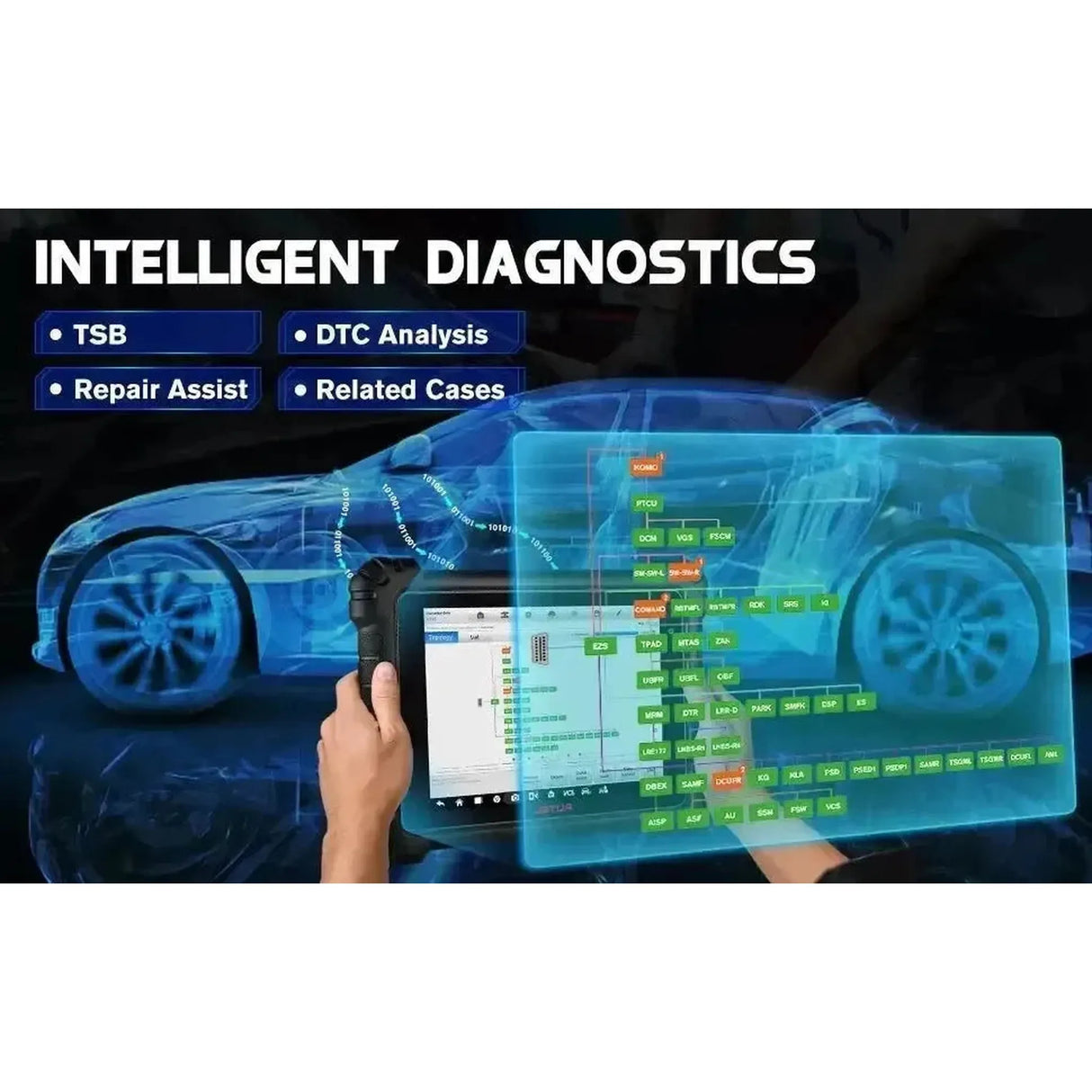 Autel MaxiCom Ultra Lite | Appareil de diagnostic | Voiture