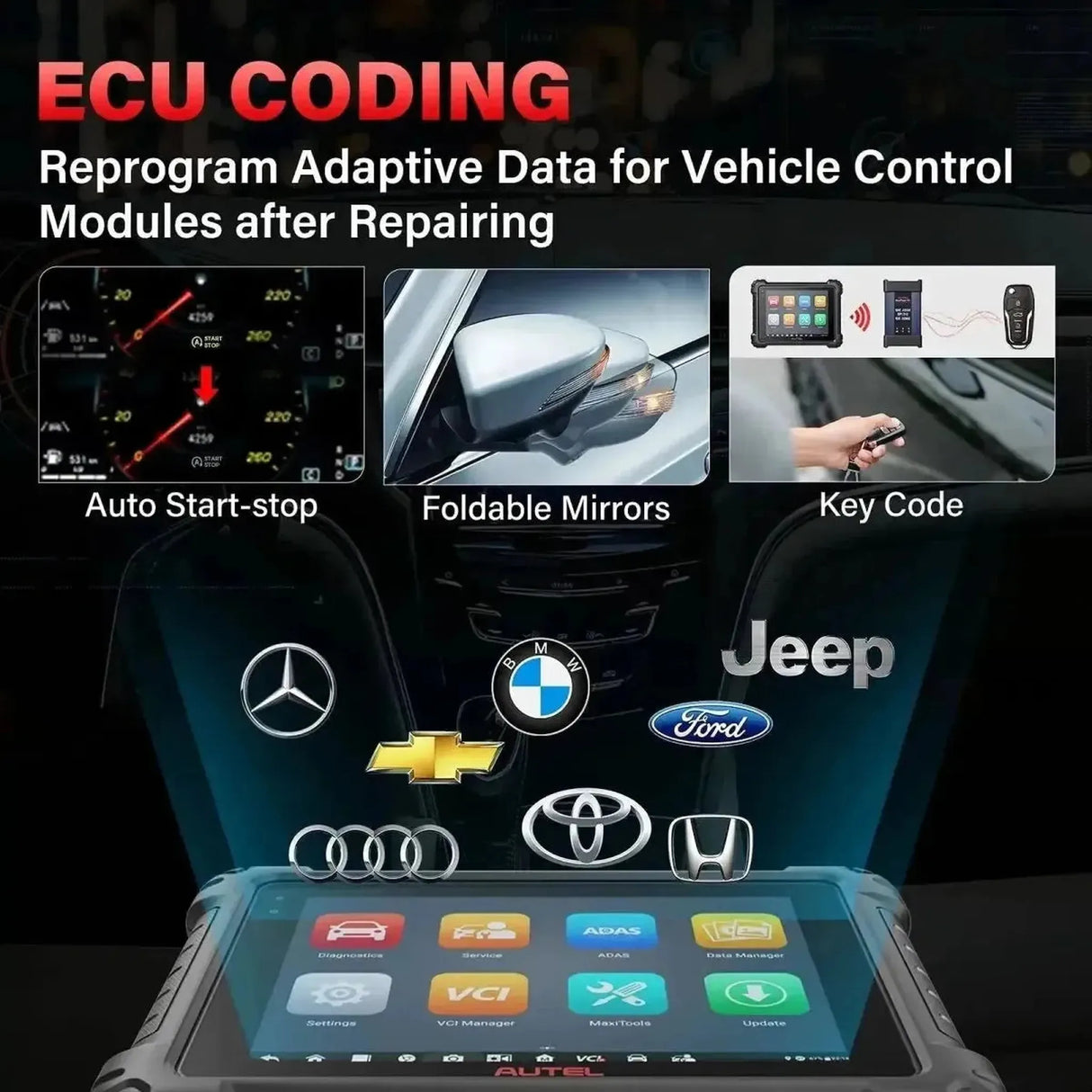 Autel MaxiCom Ultra Lite | Appareil de diagnostic | Voiture