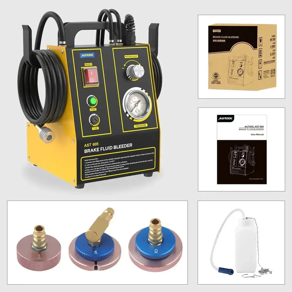 Autool AST605 | Purgeur de freins