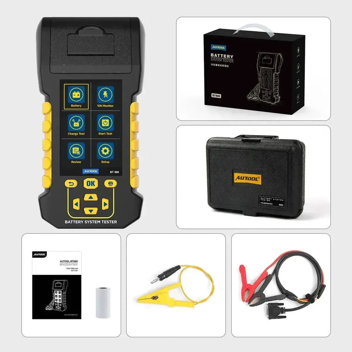 Autool BT880 | Testeur de batterie