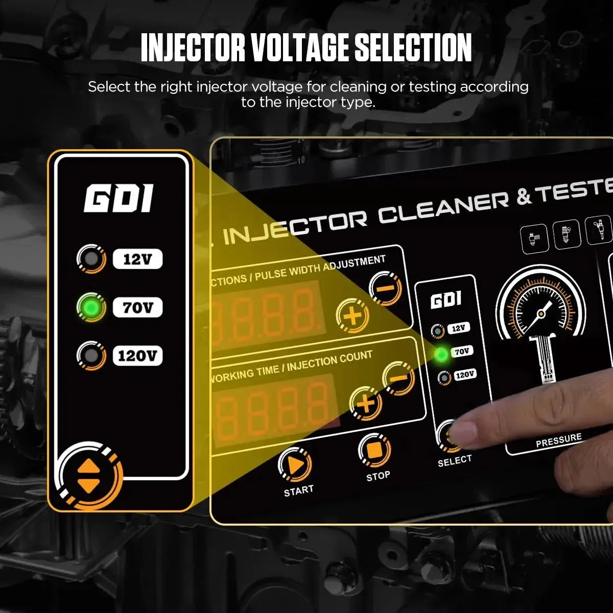 Autool CT400 | Testeur d'injecteurs