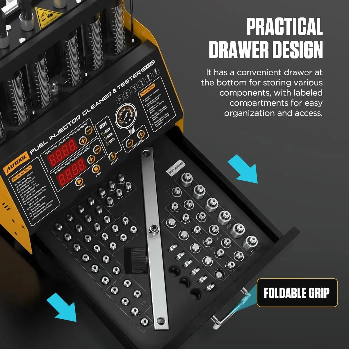 Autool CT400 | Testeur d'injecteurs