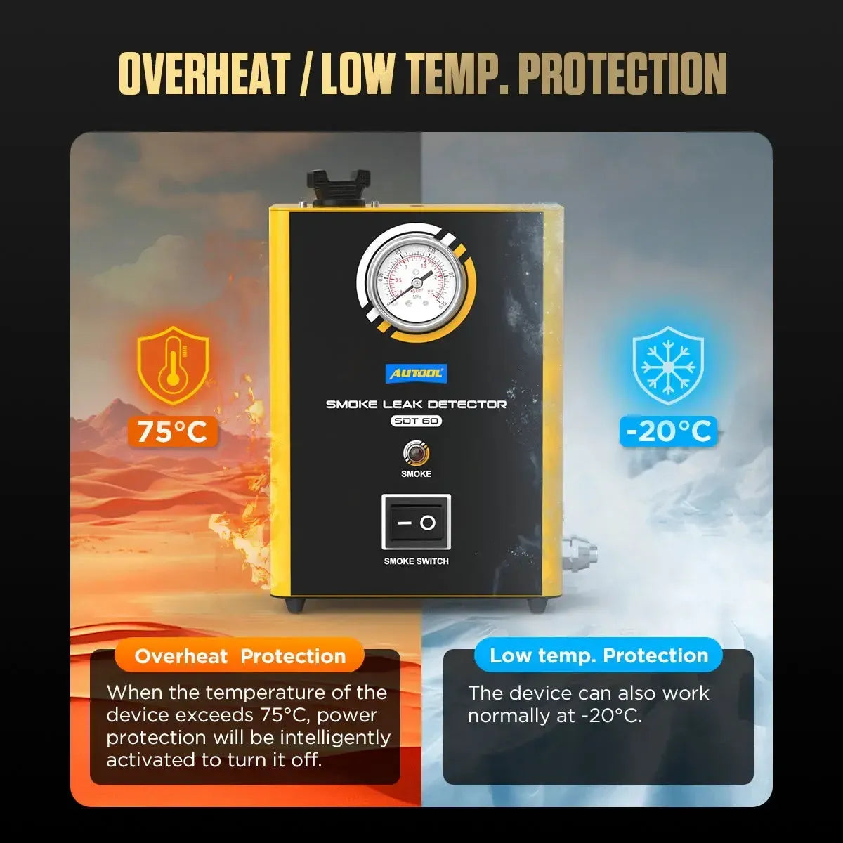 Autool SDT60 | Testeur de fumée