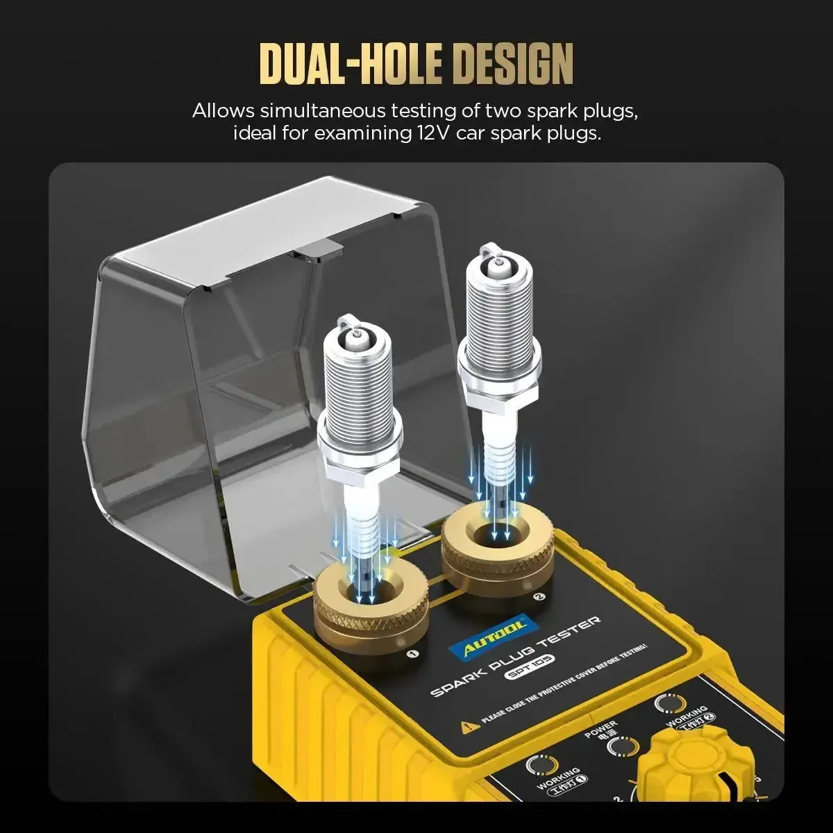 Autool SPT105 | Testeur de bougies d’allumage