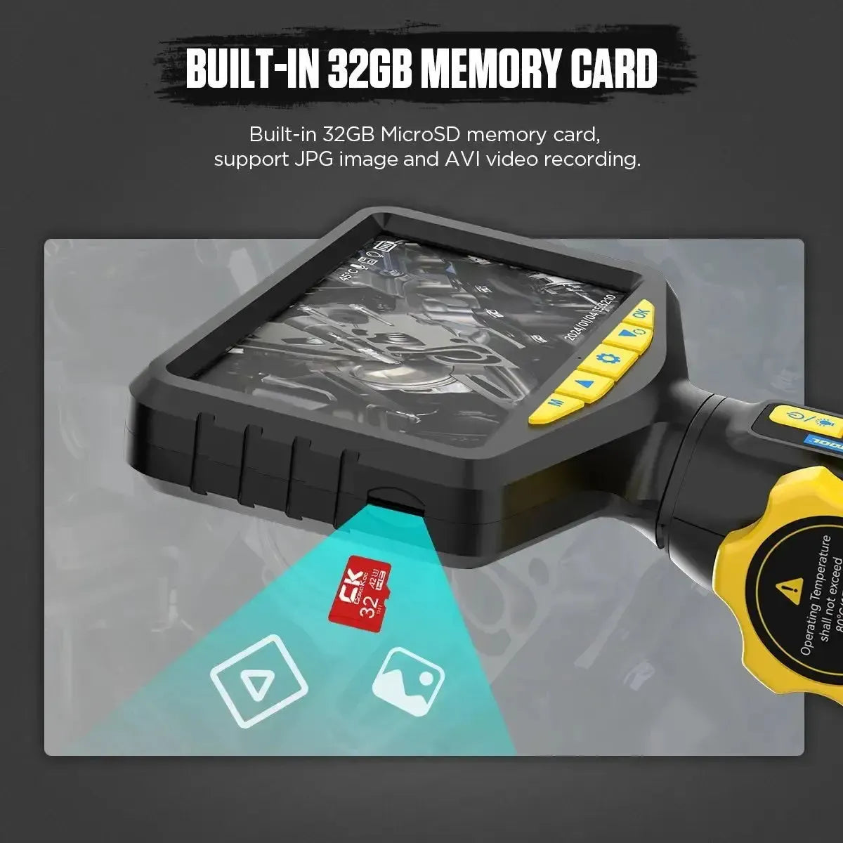 Autool SVB305 | Caméra d'inspection (6.35 mm)