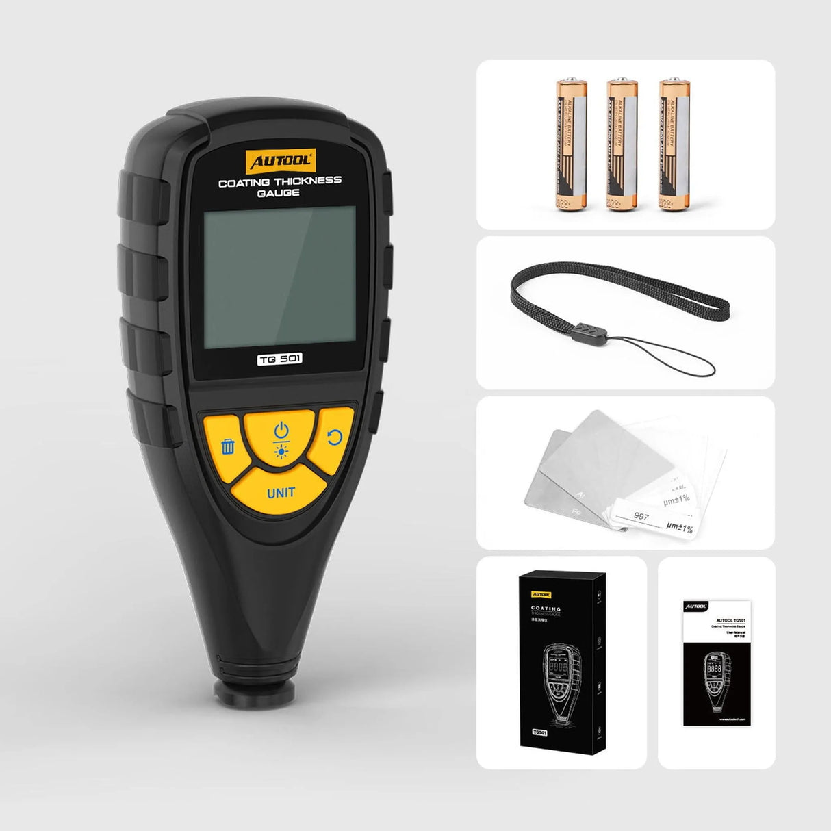 Autool TG501 | Épaisseurmètre de peinture