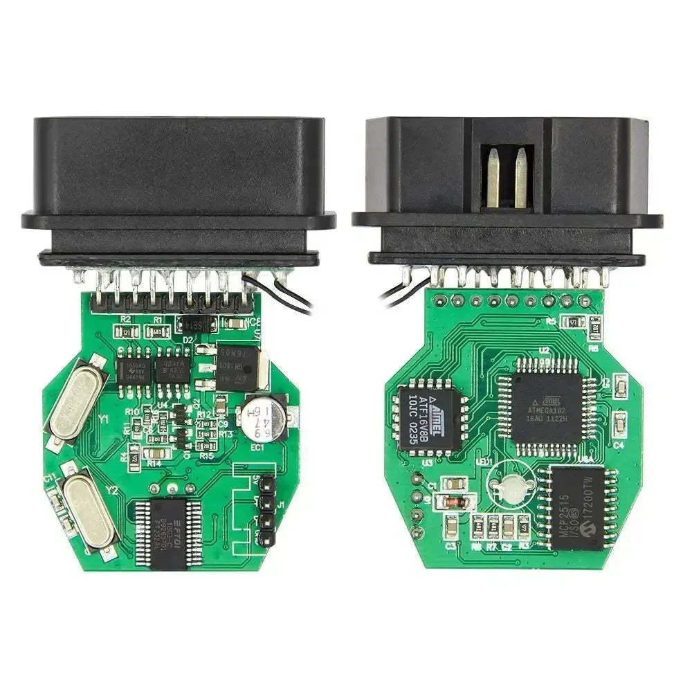 BMW K+DCAN OBD2 - câble d'interface USB Switch bleu