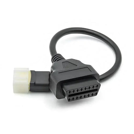 Câble adaptateur Delphi 6 broches vers 16 broches OBD2 – Moto