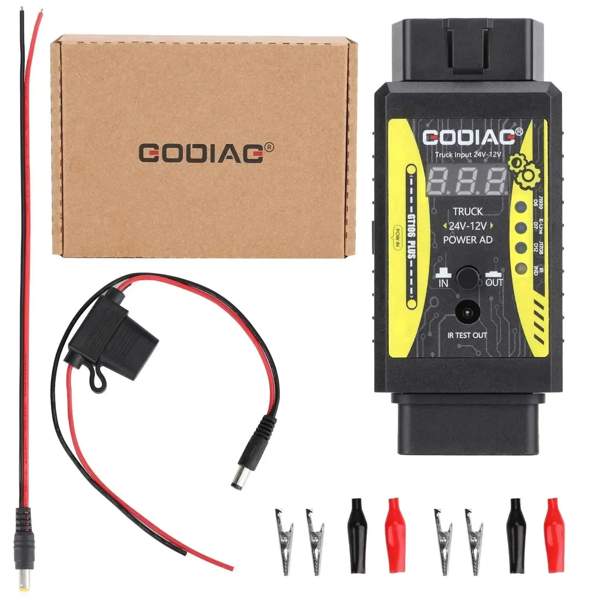 GoDiag GT106 Plus | Convertisseur de tension | Accessoires