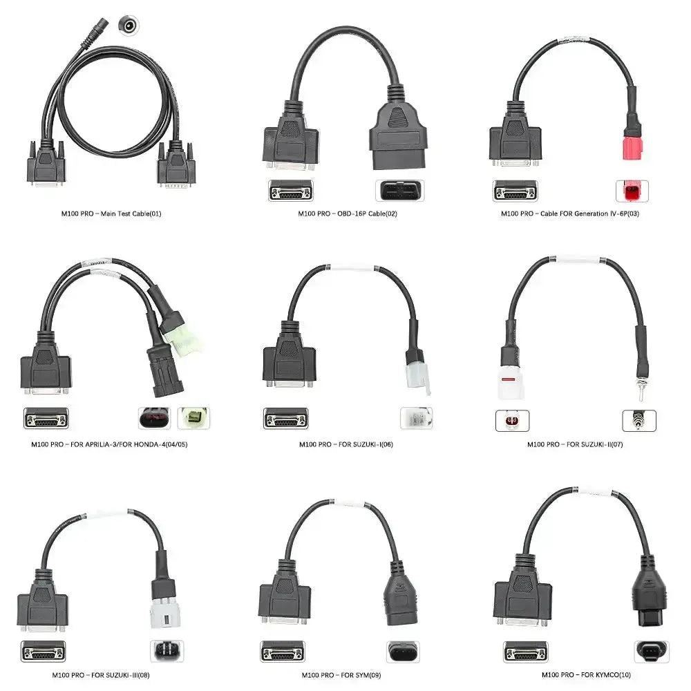 JDiag M100 Pro Appareil de diagnostic complet Moto