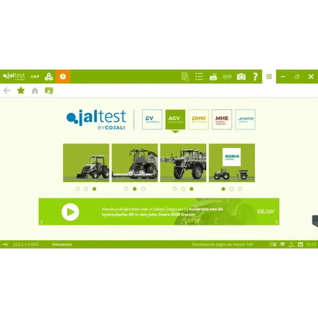 Jaltest AGV (Agricole) Appareil de diagnostic