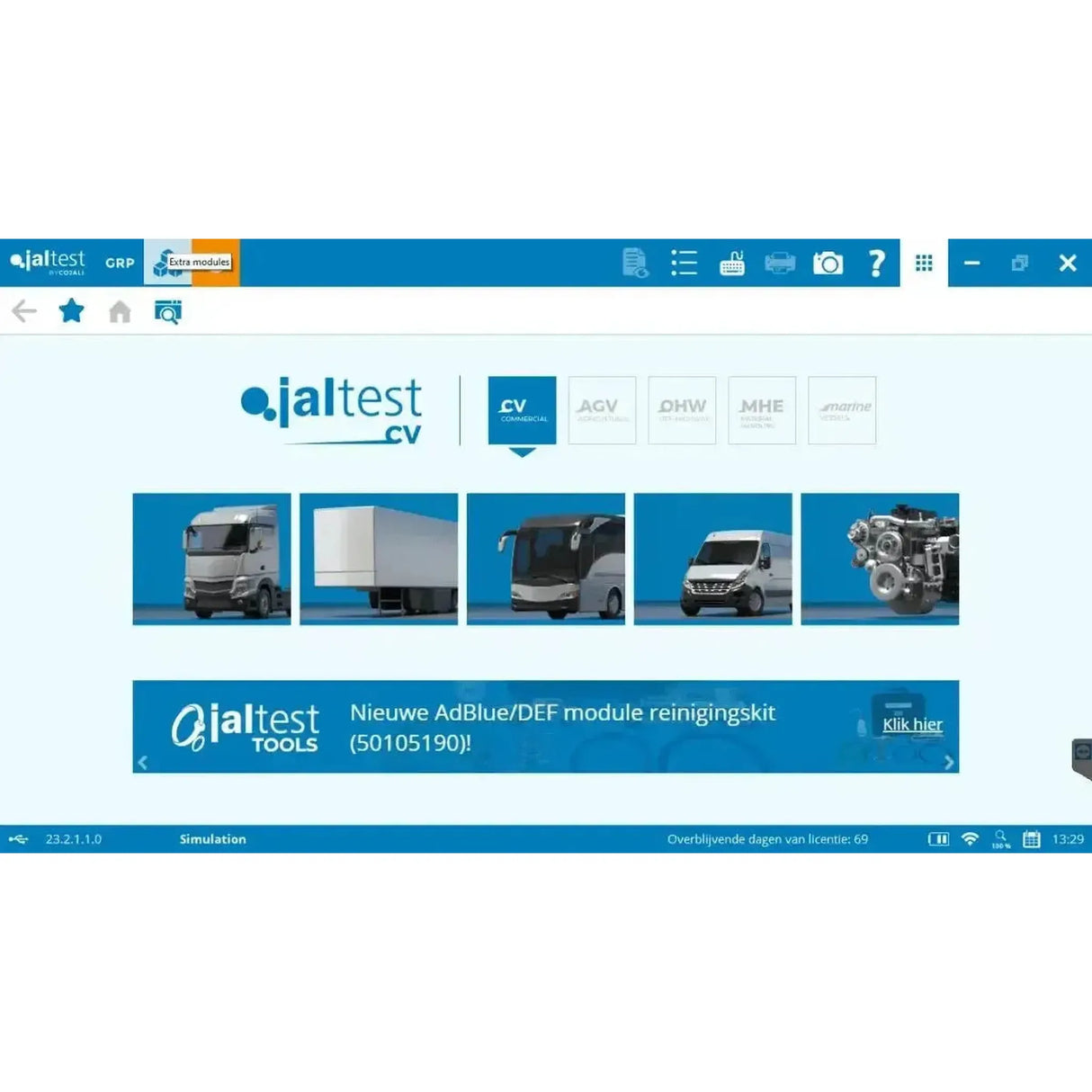 Jaltest Autobus Appareil de diagnostic