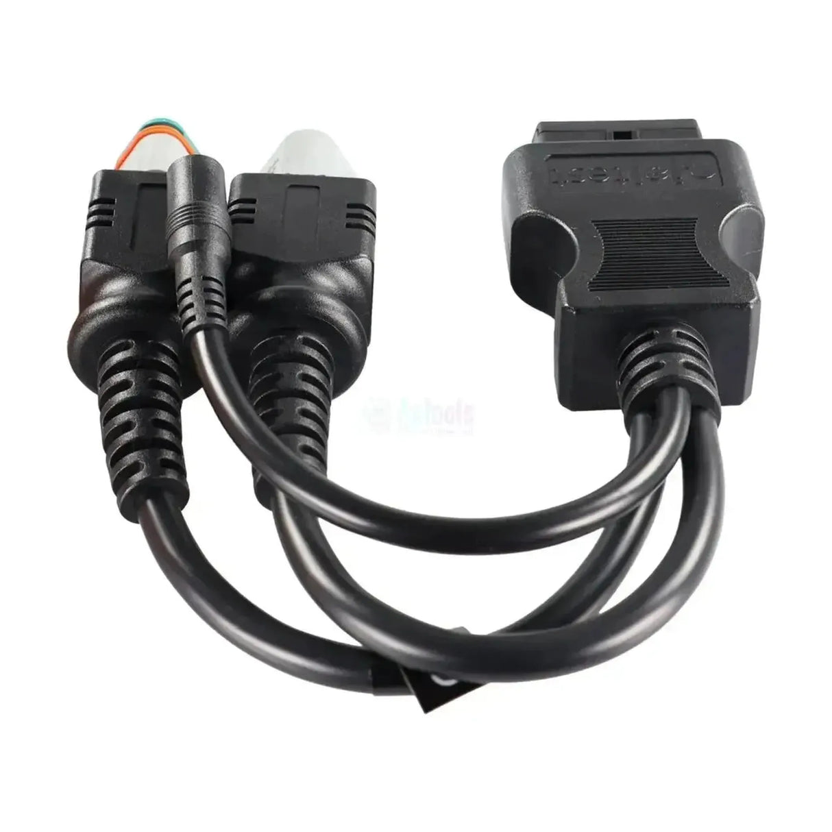 Jaltest (JDC216A9) | Câble adaptateur 3+3 broches J1939 - 16 broches OBD2 | Véhicule industriel et utilitaire