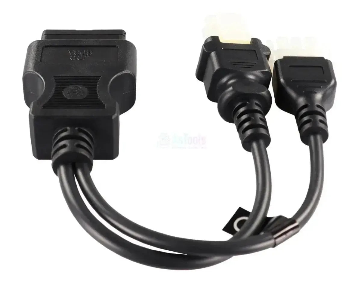 Jaltest (JDC303A) | Câble adaptateur ZF Ecomat 3+6 broches OBD - 16 broches OBD2 | Véhicule industriel et utilitaire