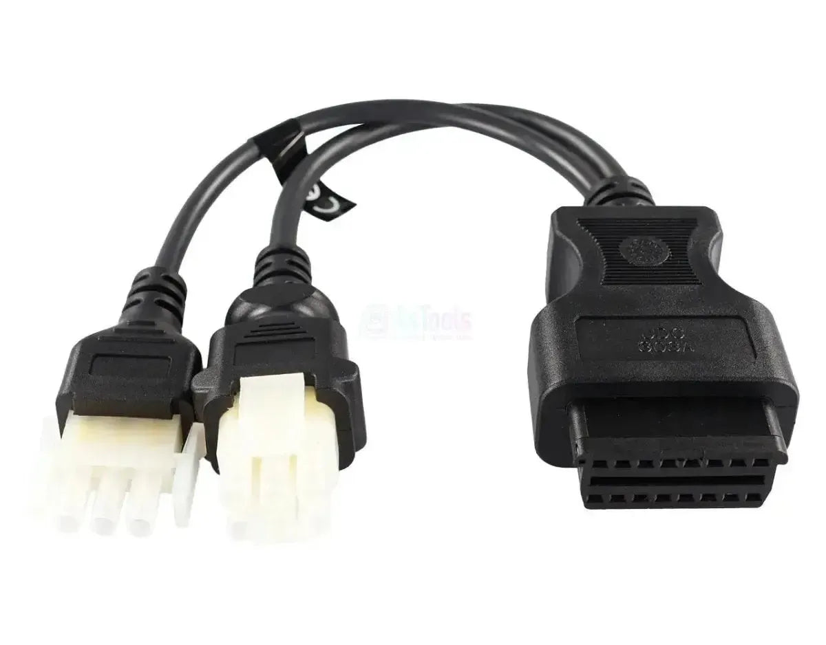 Jaltest (JDC303A) | Câble adaptateur ZF Ecomat 3+6 broches OBD - 16 broches OBD2 | Véhicule industriel et utilitaire