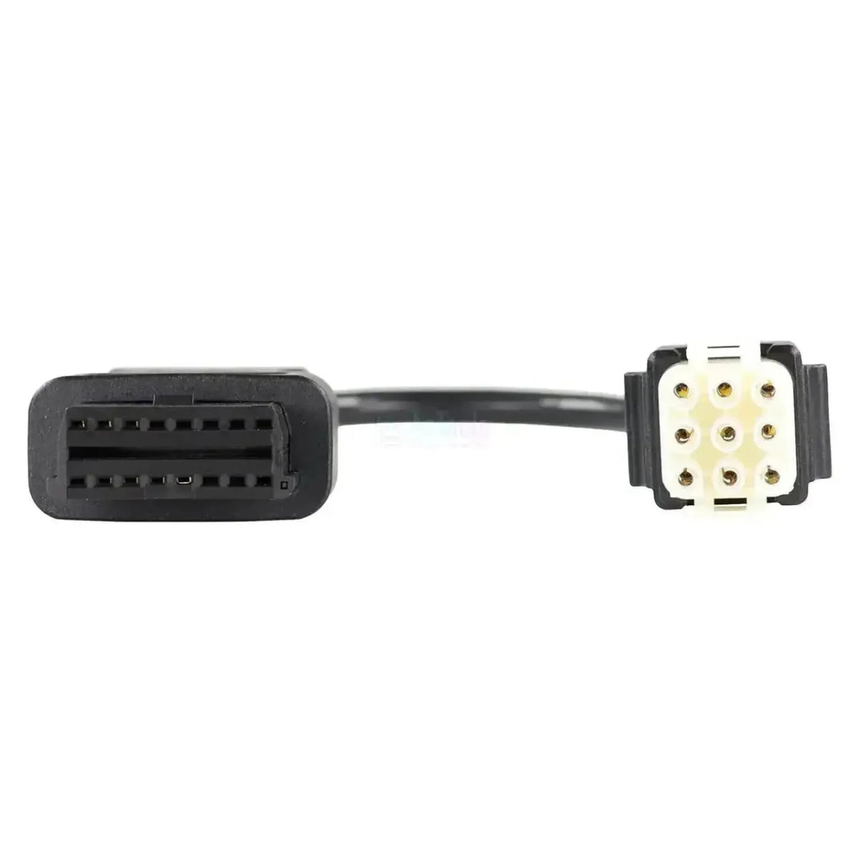 Jaltest (JDC307A) | Câble adaptateur ZF Ecomat 9 broches OBD - 16 broches OBD2 | Autobus